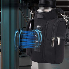 Magnetic Gym & Sports Sling Bag (Without Bottle)