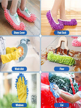 Mop Slippers Shoes 5 Pairs