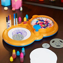 Spin and spiral art