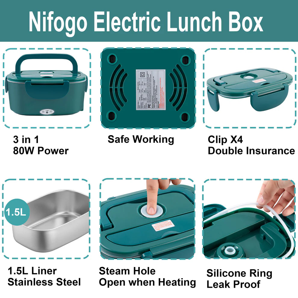 Electric Lunch Box Food Warmer