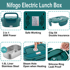 Electric Lunch Box Food Warmer