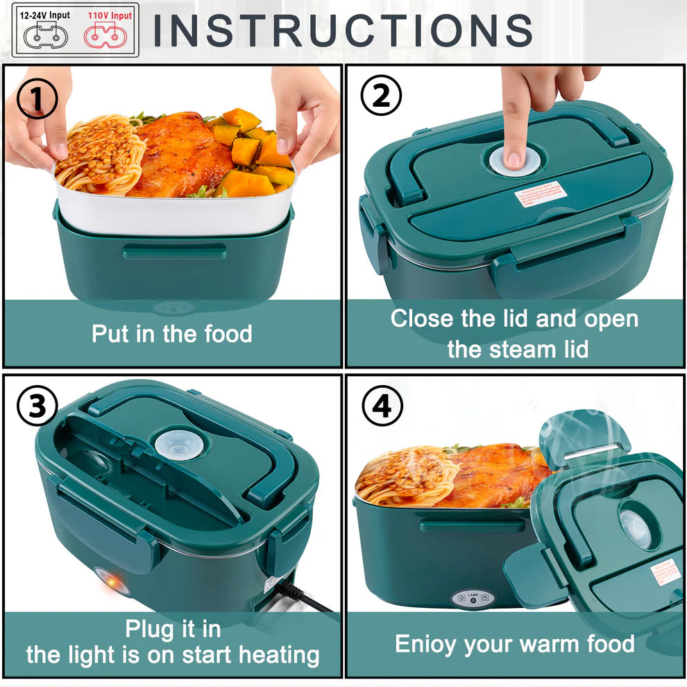 Electric Lunch Box Food Warmer