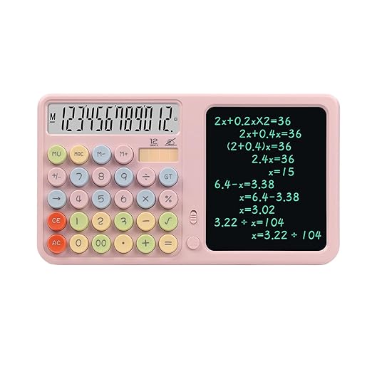 2-in-1 Calculator with LCD
