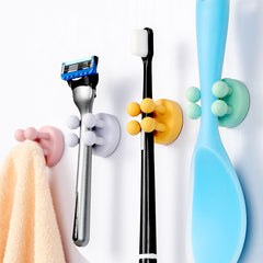Self-adhesive Silicone Hook Holders