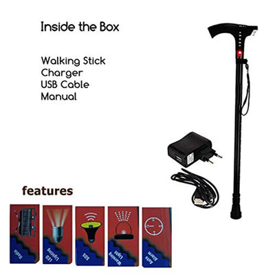 Aluminum Smart Walking Stick