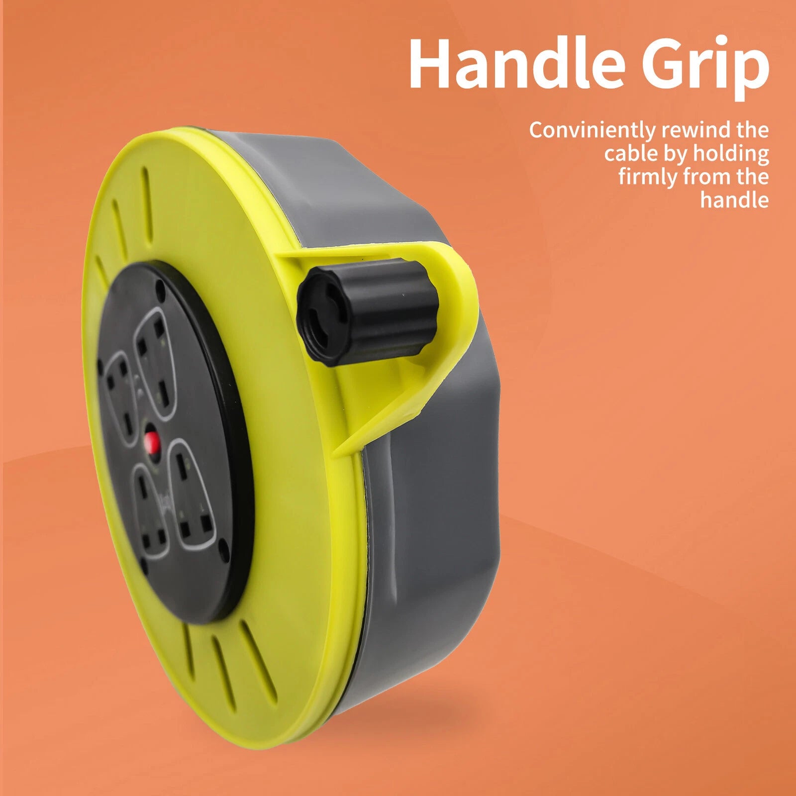 Heavy-Duty Retractable Extension Cord